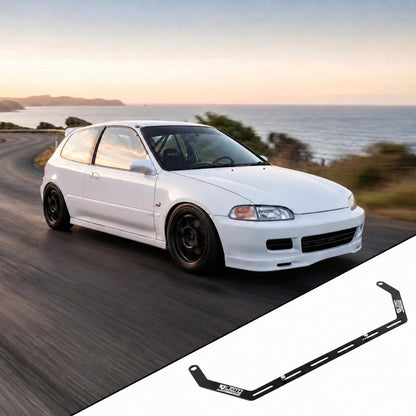 1992-1995 Honda Civic EG with the vehicle-specific KAP fire extinguisher bracket shown inset