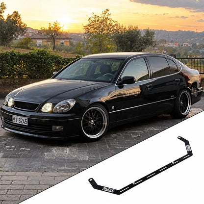 1998-2005 Toyota Aristo / Lexus GS S160 with the vehicle-specific KAP fire extinguisher bracket shown inset