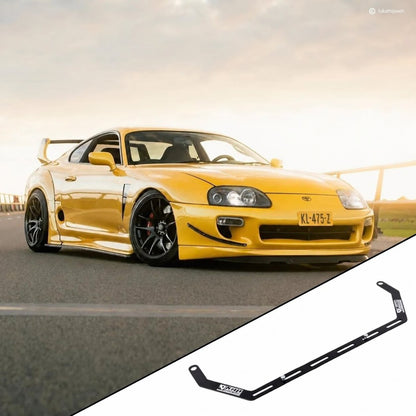 1993-1998 Toyota Supra MK4 (A80) with the vehicle-specific KAP fire extinguisher bracket shown inset