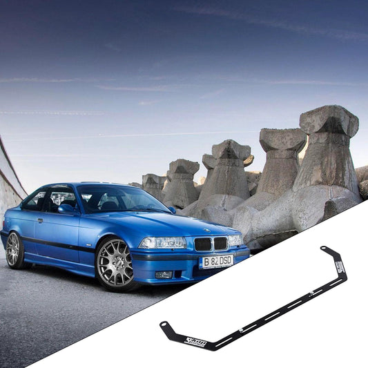 1992-1999 BMW 3 Series E36 with the vehicle-specific KAP fire extinguisher bracket shown inset