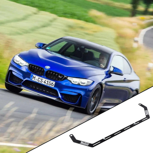 2015-2020 BMW M4 F82 with the vehicle-specific KAP fire extinguisher bracket shown inset