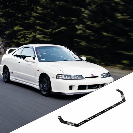 1994-2001 Honda Integra DC2 with the vehicle-specific KAP fire extinguisher bracket shown inset