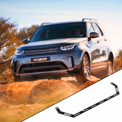 2017+ Land Rover Discovery 5 (L462) with the vehicle-specific KAP fire extinguisher bracket shown inset
