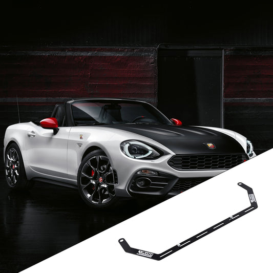 2017-2020 Fiat 124 Spider / Abarth 124 348 with the vehicle-specific KAP fire extinguisher bracket shown inset