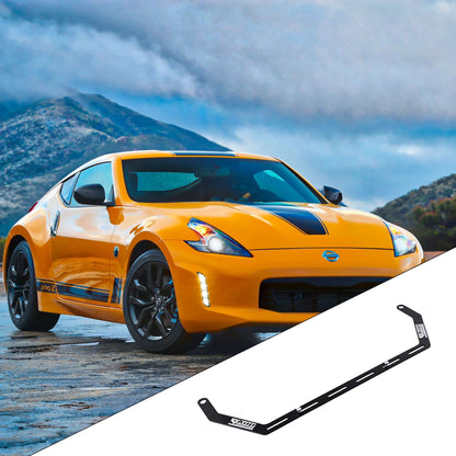 2009-2020 Nissan 370Z Z34 with the vehicle-specific KAP fire extinguisher bracket shown inset