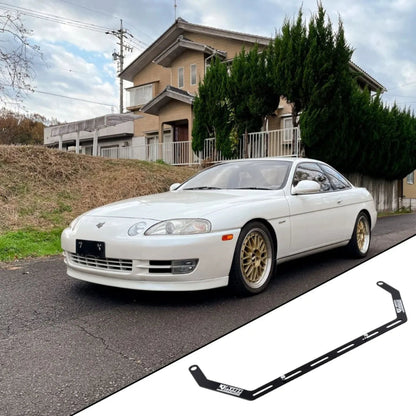 1992-2000 Toyota Soarer / Lexus SC JZZ30 (Z30) with the vehicle-specific KAP fire extinguisher bracket shown inset