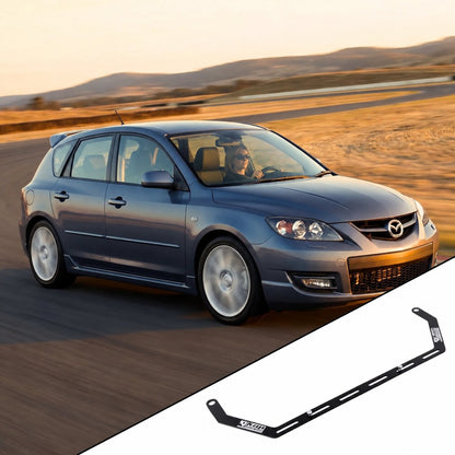 2007-2009 Mazdaspeed3 BK with the vehicle-specific KAP fire extinguisher bracket shown inset